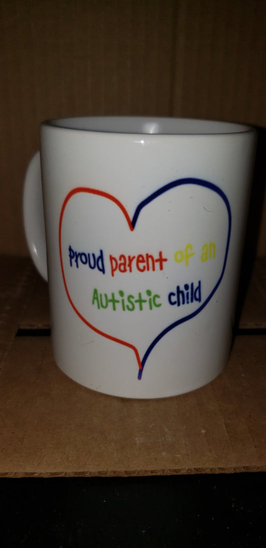 Autism awareness coffee mug