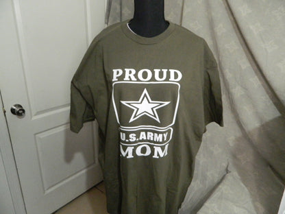 Proud Army mom T shirt